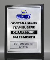 Picture of Record Breaker Achievement Plaque