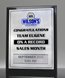 Picture of Record Breaker Achievement Plaque