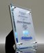 Picture of Crystal Intrigue Plaque - Silver Full Color