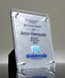 Picture of Crystal Intrigue Plaque - Silver Full Color