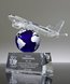 Picture of Globe Jetsetter Crystal Airplane Trophy