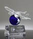 Picture of Globe Jetsetter Crystal Airplane Trophy