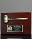 Picture of Hawthorne Walnut Gavel Plaque