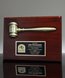 Picture of Hawthorne Walnut Gavel Plaque