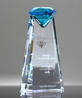 Picture of Essence Diamond Award - Aquamarine Crystal