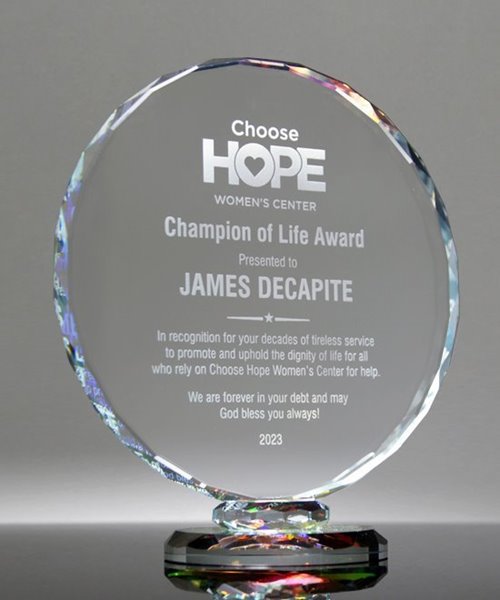 Picture of Prismatic Crystal Circle Award