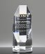 Picture of Optical Crystal Octagon Tower Award - Medium Size