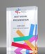 Picture of Straight Edge Acrylic Block Award - Full Color Imprint