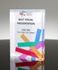 Picture of Straight Edge Acrylic Block Award - Full Color Imprint