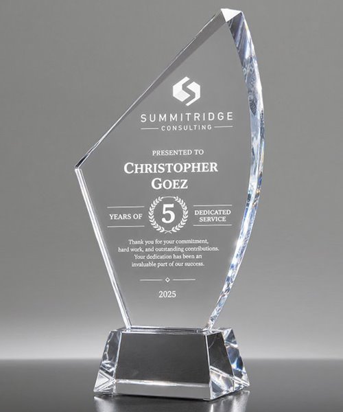 Picture of Voyager Crystal Service Award