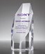 Picture of Pristine Octagon Tower Crystal Award