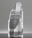Picture of Optical Crystal Octagon Tower Award - Medium Size