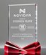 Picture of Red Ribbon Crystal Rectangle Award