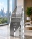 Picture of Optical Crystal Octagon Tower Award - Small Size