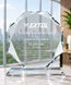 Picture of Clear Crystal Octagon Award
