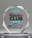 Picture of Starfire Crystal Full Color Octagon Trophy