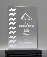 Picture of Contour Wave Acrylic Award
