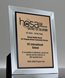 Picture of Signature Clear Mirror Glass Plaque