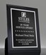 Picture of Black Glass Plaque