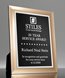 Picture of Rose Gold Mirror Glass Plaque