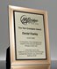 Picture of Signature Gold Mirror Glass Plaque