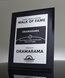 Picture of Signature Jet Black Glass Plaque