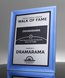 Picture of Signature Blue Mirror Glass Plaque