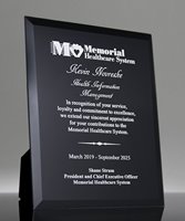 Picture of Black Crystal Plaque