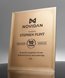 Picture of Mirrored Crystal Gold Plaque