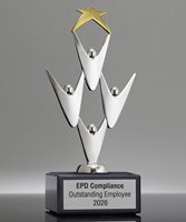 Picture of Team Victory Two-Tone Star Award