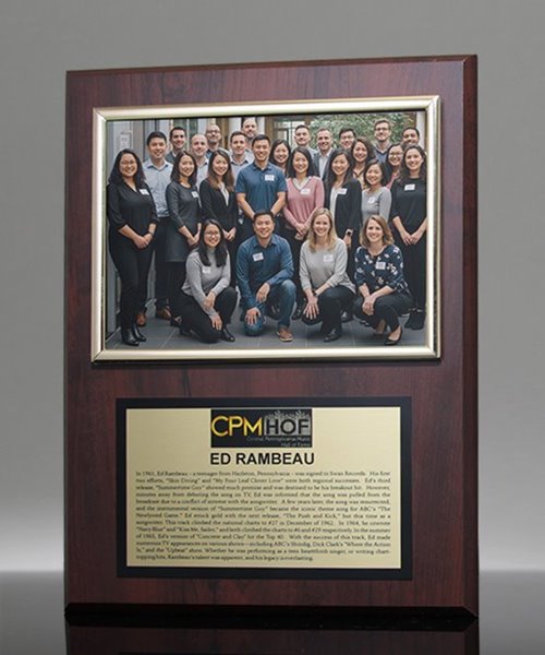 Picture of Team Photo Sponsor Plaque