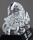 Picture of Crystal Bull Award With Laser Engraved Plate