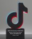 Picture of Custom Crystal Trophy - Layered Logo