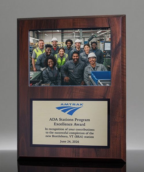 Picture of Employee Award Photo Plaque