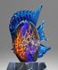 Picture of Coral Symphony Art Glass Award