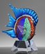 Picture of Coral Symphony Art Glass Award