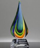 Picture of Lagoon Flame Art Glass Award