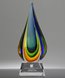 Picture of Lagoon Flame Art Glass Award