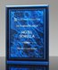 Picture of Blue Marble Acrylic Plaque 9" x 12"