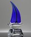 Picture of Blue Voyage Solo Art Glass Award