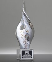 Picture of Spire Twist Signature Art Glass Award
