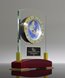 Picture of Beveled Glass World Clock Award
