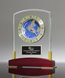 Picture of Beveled Glass World Clock Award