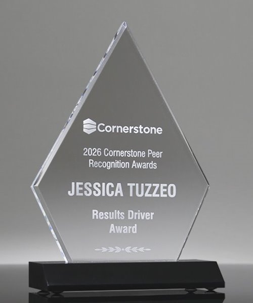 Picture of Beveled Acrylic Diamond Award