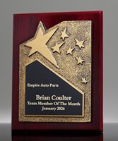 Picture of Ovation Gold Star Rosewood Plaque