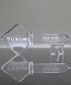 Picture of Crystal Key Award Paperweight