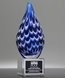 Picture of Blue Mirage Signature Art Glass Award