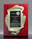 Picture of Metal Scroll Rosewood Plaque