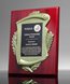Picture of Metal Scroll Rosewood Plaque