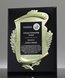 Picture of Metal Scroll Black Plaque